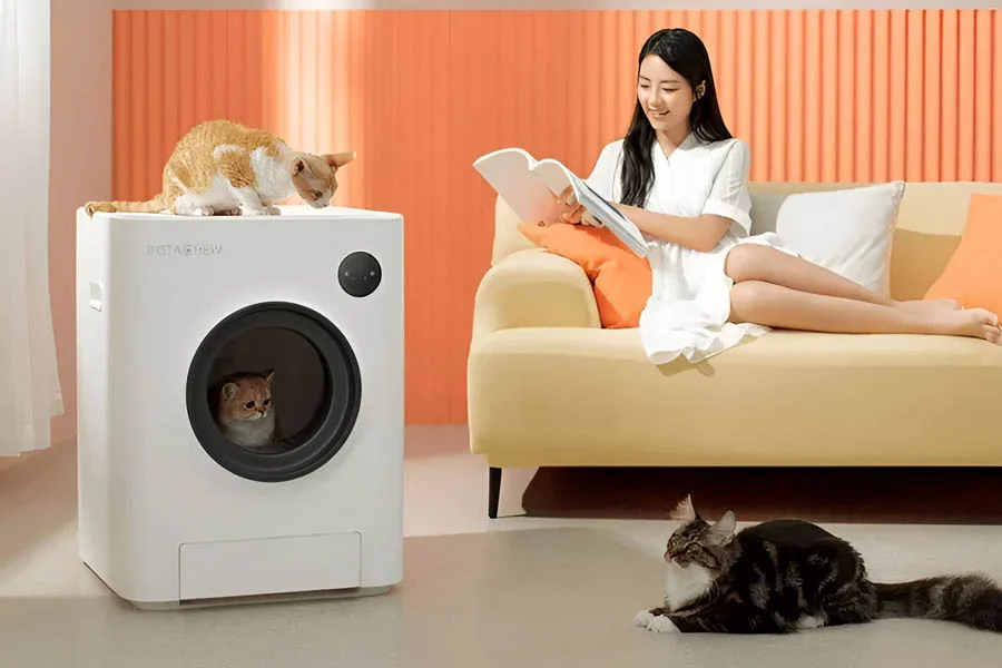 cat litter machine