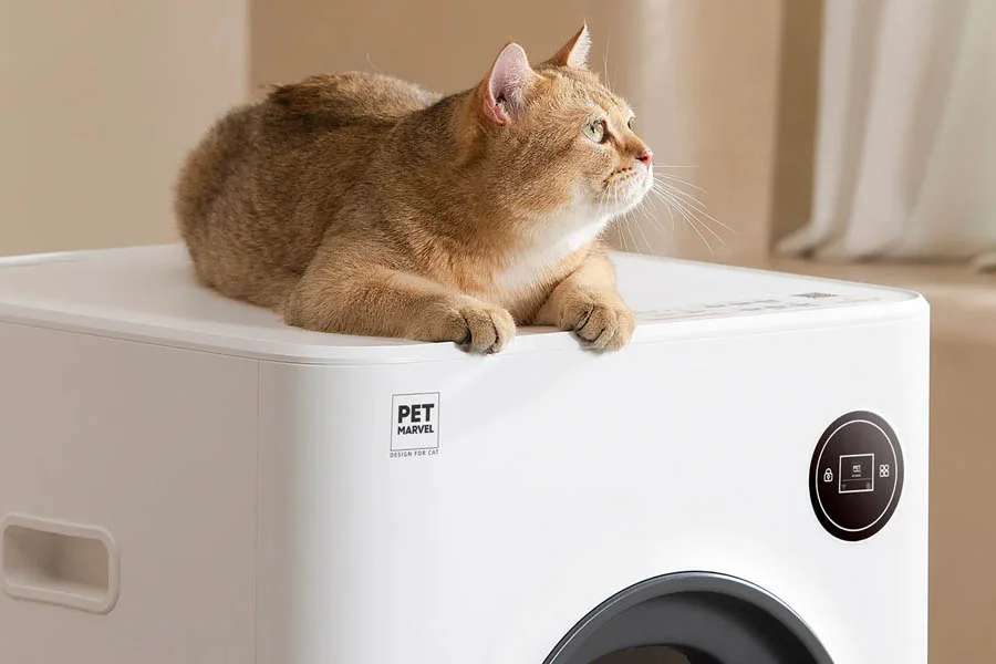 rolling litter box