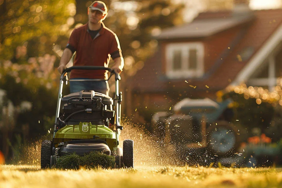 best self propelled electric mower