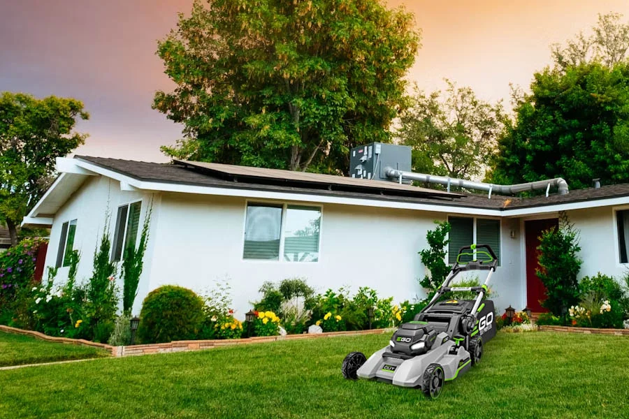 self propelled lawn mower