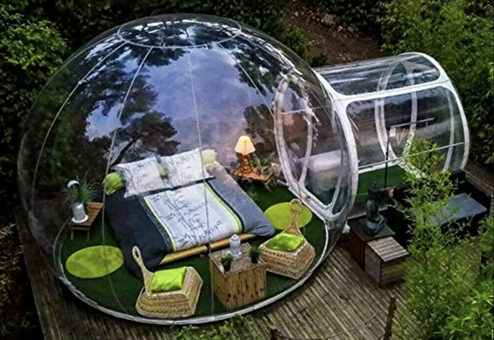 travel inflatable bubble tent