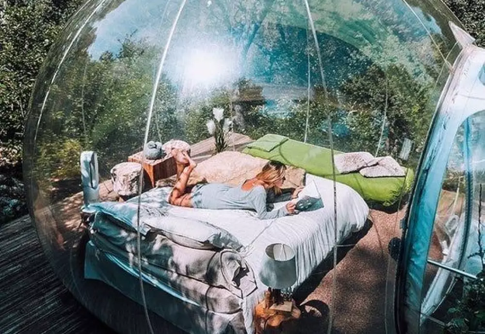 stargazing bubble tent