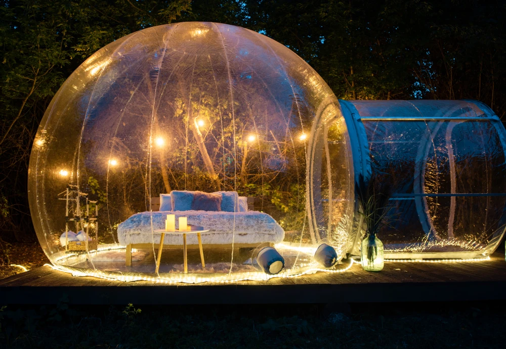 bubble tent dome