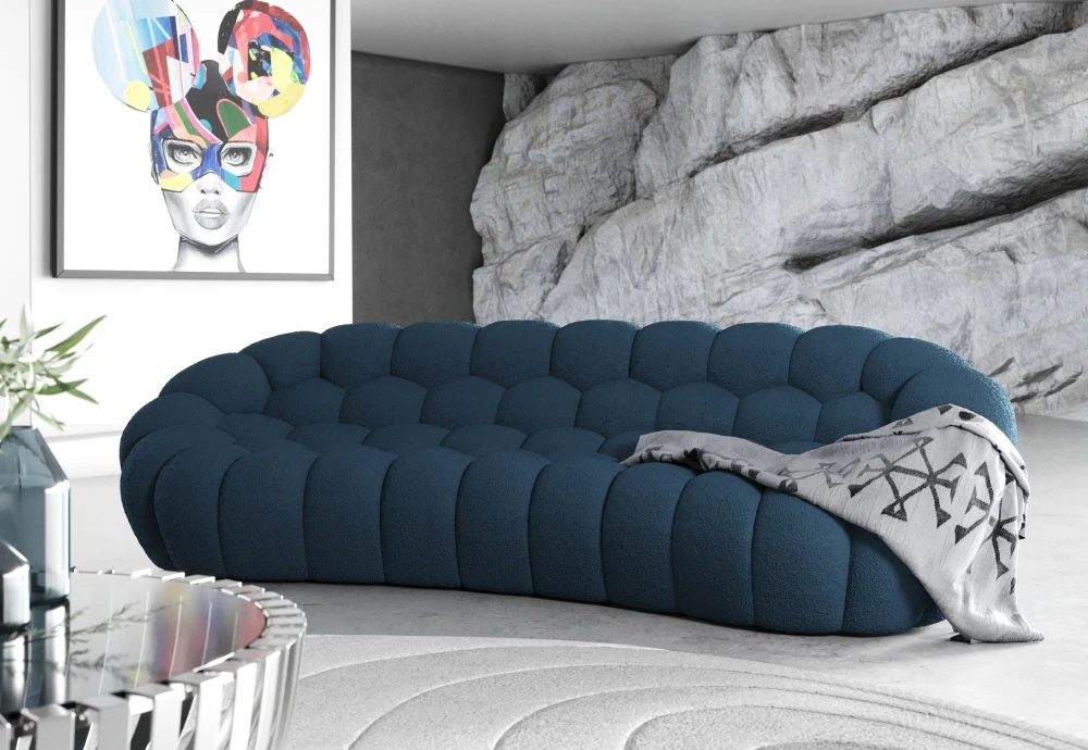 modern curved bubble sofa