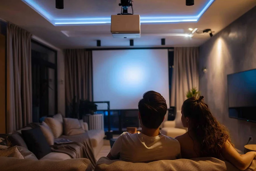 movie room projector